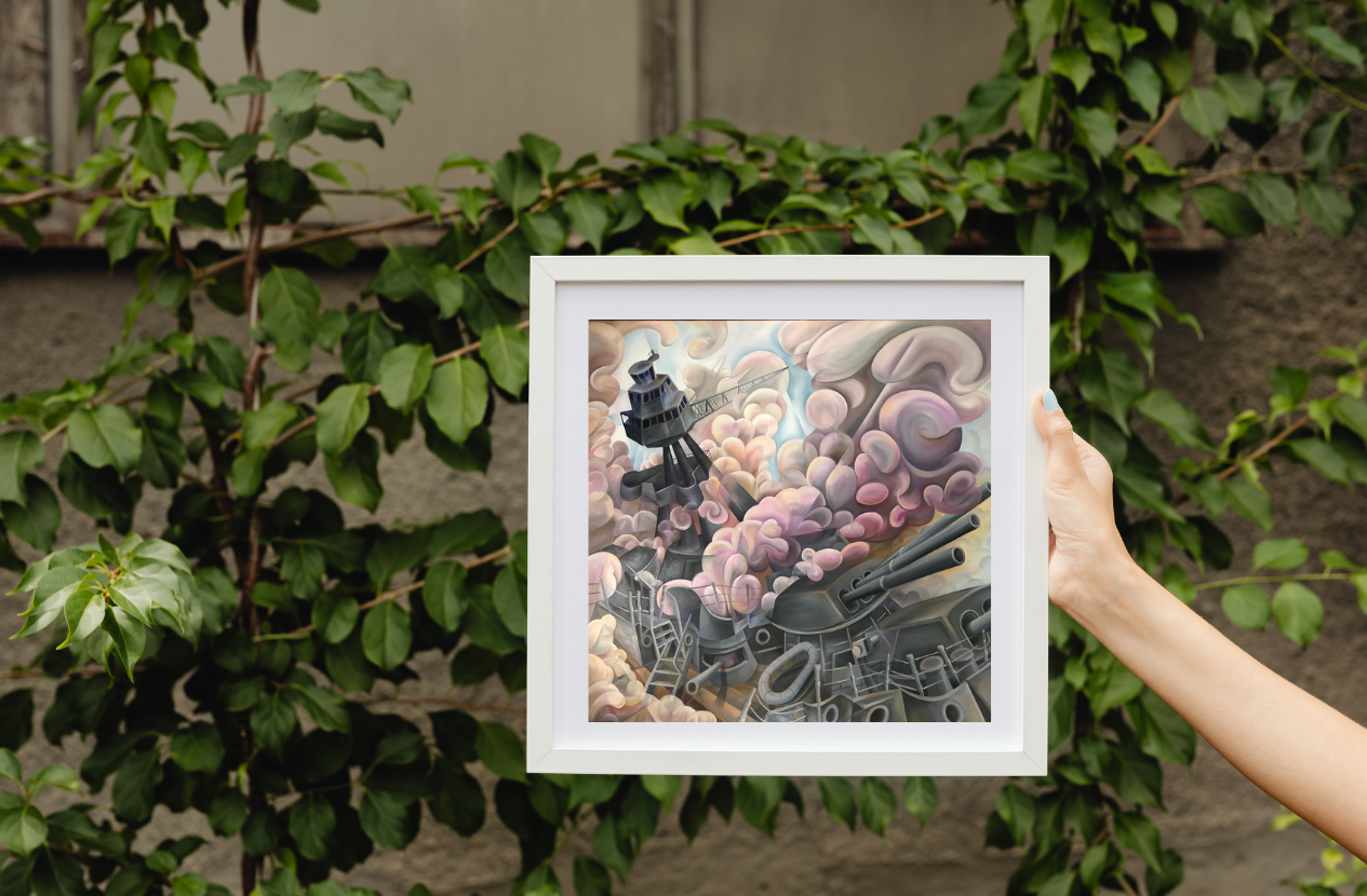 O.S.S. Oklahoma (framed card)