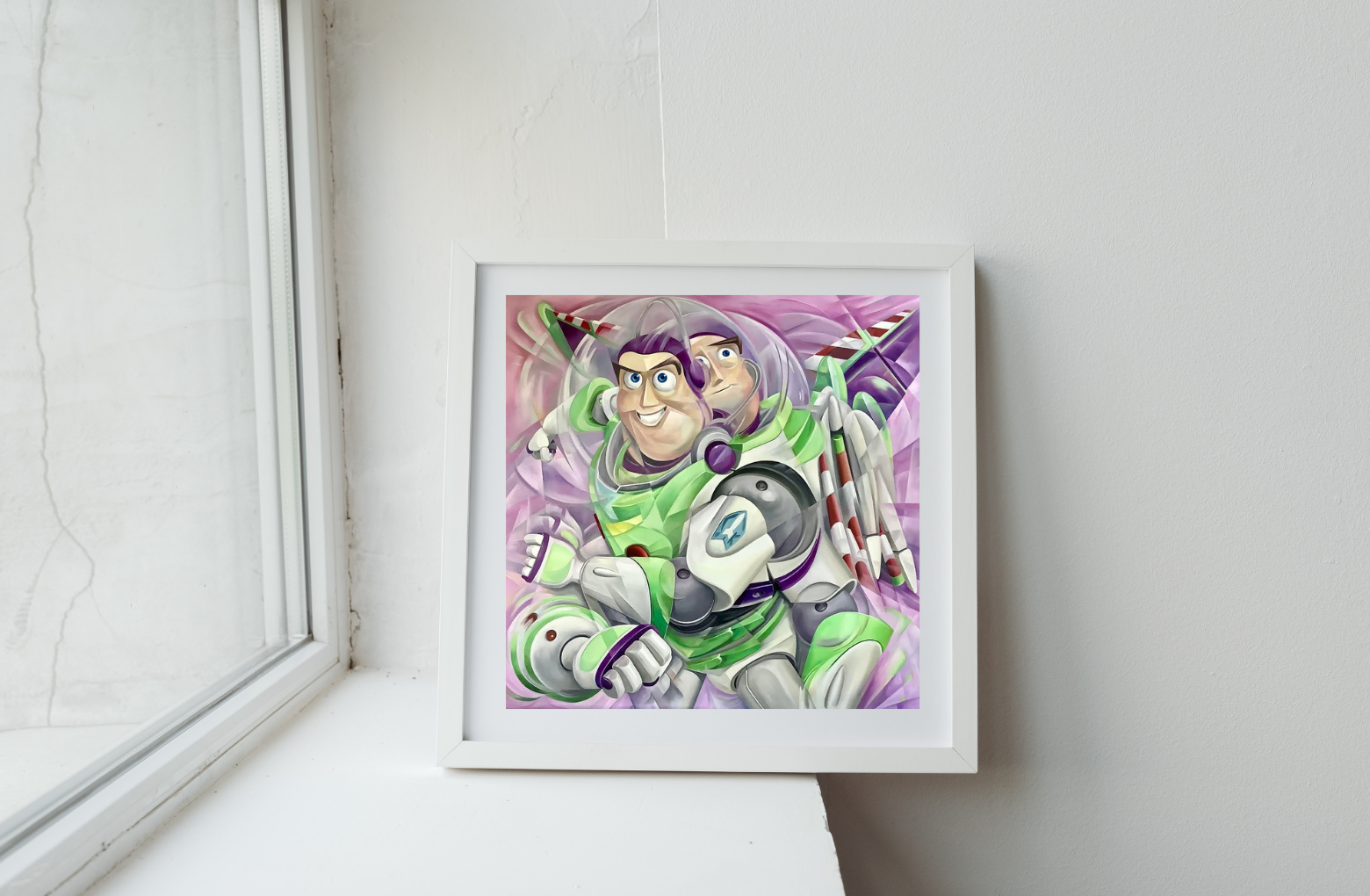 Buzz (framed card)