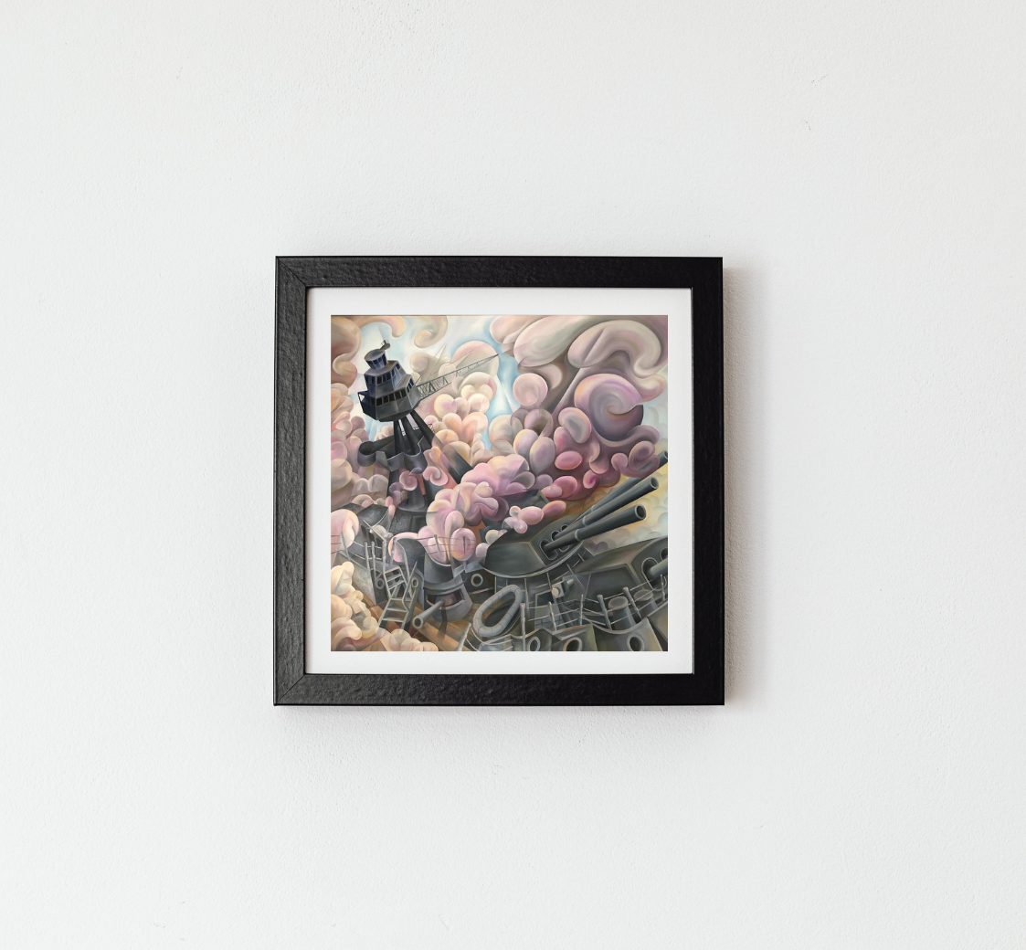 O.S.S. Oklahoma (framed card)