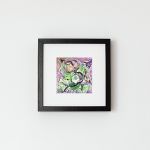 Buzz (framed card)
