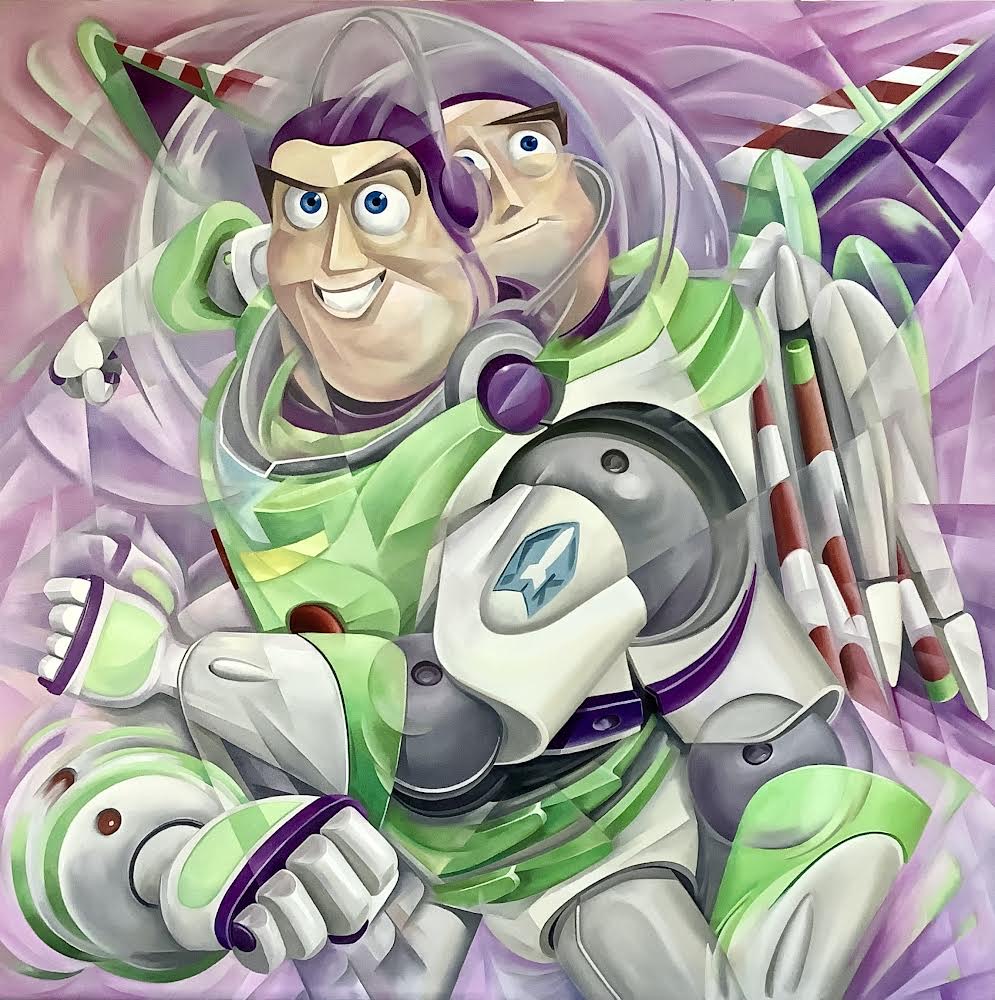 Buzz (framed card)